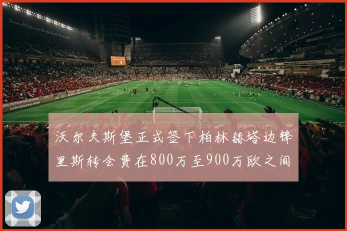 沃尔夫斯堡正式签下柏林赫塔边锋里斯转会费在800万至900万欧之间